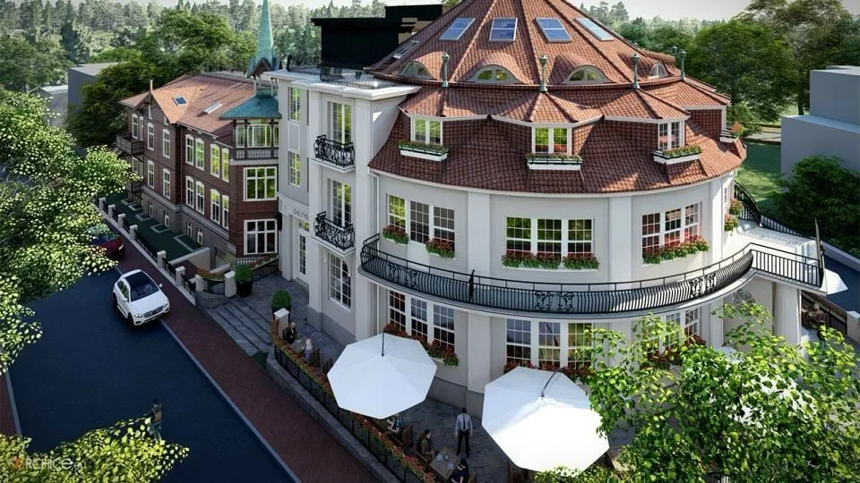 Wizualizacja inwestycji Baltic Luxury Residence w Międzyzdrojach