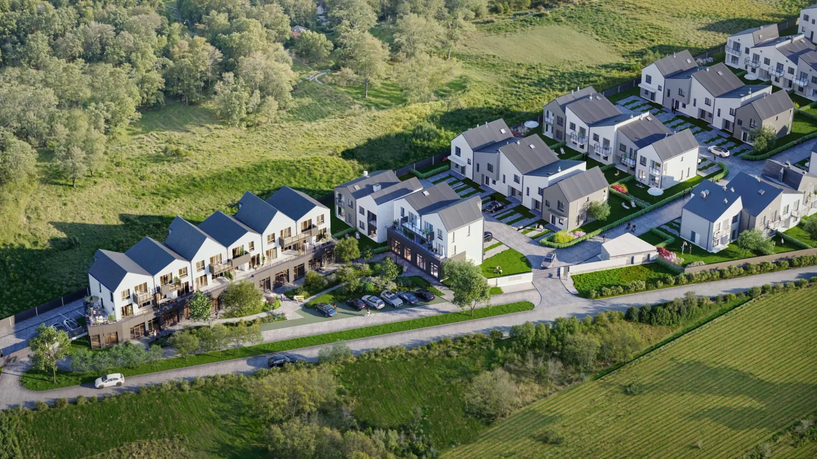 Wizualizacja inwestycji Spring View dewelopera Denya
